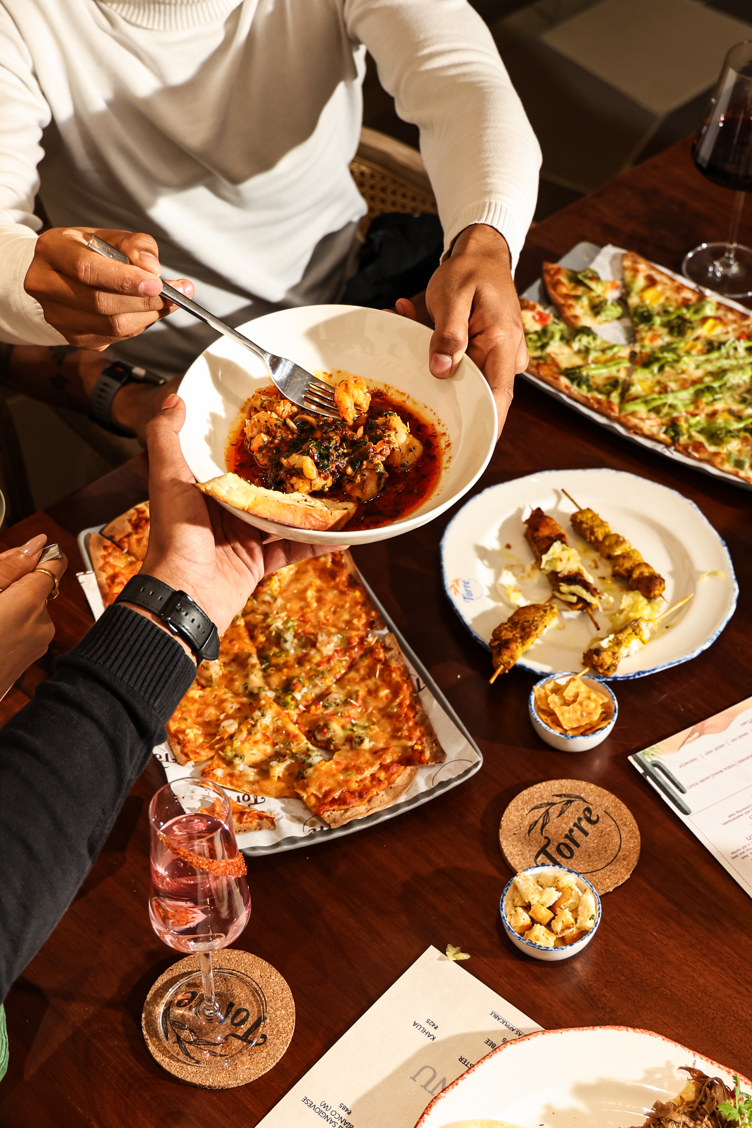 Fine dining ambiance at Torre Restaurant Baner